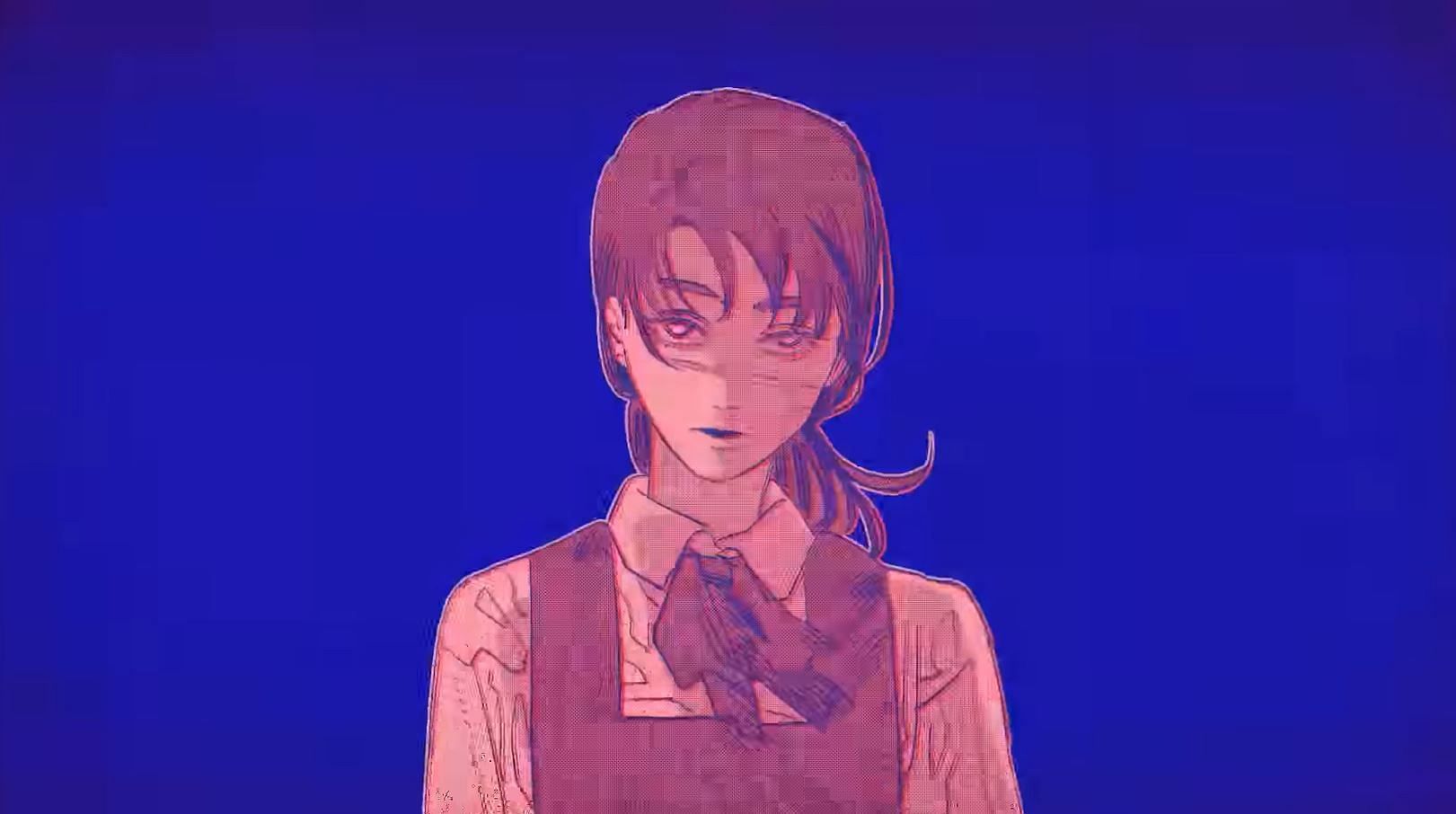 Yoru as seen in the Chainsaw Man manga PV (Image via Shueisha)